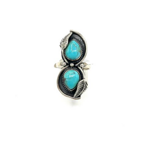 Hada Collection Kingman Turquoise Ring