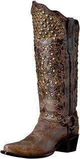 Ladies Rebel Dist Choc V-Toe