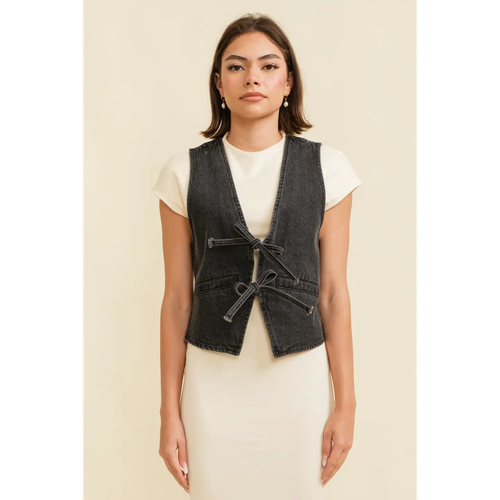 Double Knot Vest - Black