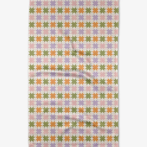 Spring Quilt Tea Towel