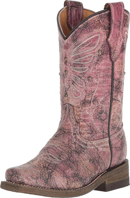 KD ROSE EMBROIDERY SQ. TOE E1473