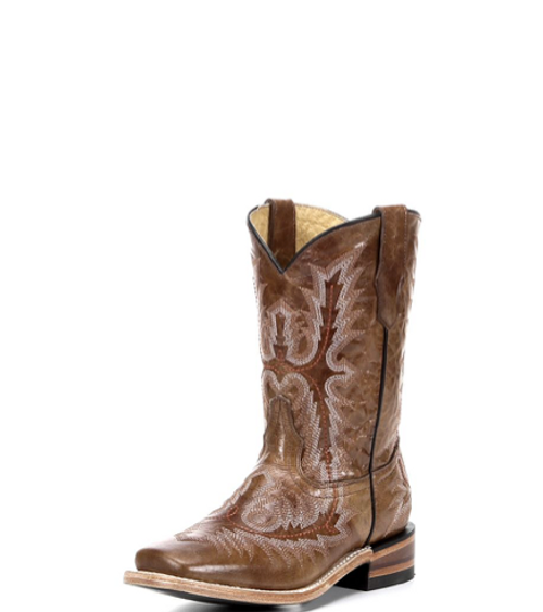 KD BROWN FULL STITCH SQ. TOE G1107