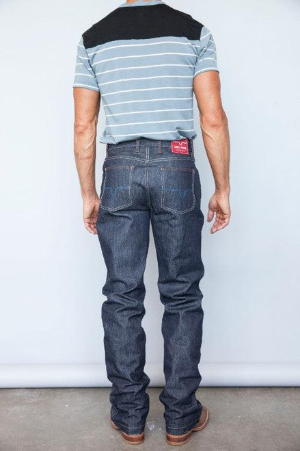 MENS KIMES JEANS - RAW DILLON BLUE