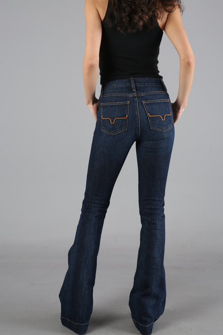 KIMES WOMENS JEANS - JENNIFER BLUE