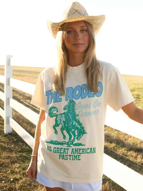 Rodeo Forever T-Shirt - Cream