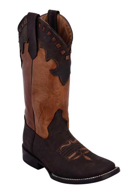 Ladies Old West Chocolate S-Toe