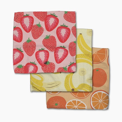 Favorite Fruit Dishcloth Set