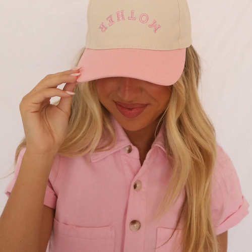 Mother Two Tone Trucker - Pink