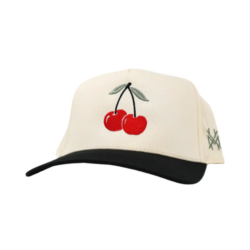 Cherries Trucker Hat - BLACK