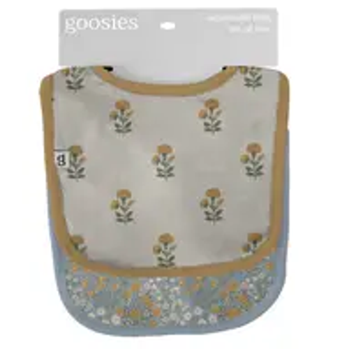 Marigold Block Print - Bib Set