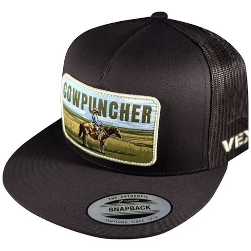 Cowpuncher - Open Range - Wet Brown/Coffee Mesh