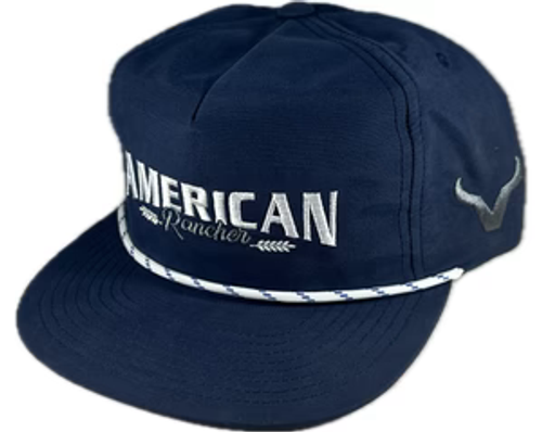 American Rancher - Checking Cows - Blue Navy