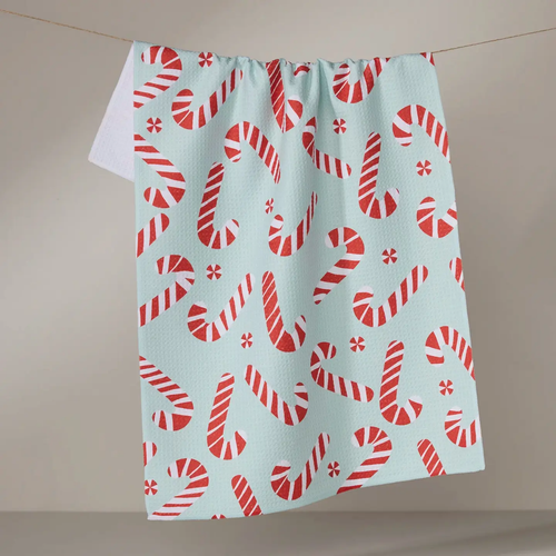 Peppermint Twist Tea Towel