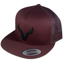 Vexil Brand - Black Icon - Maroon/Maroon Mesh