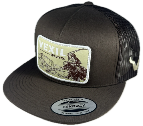 Vexil Western - Cowboy - Brown/Brown Mesh