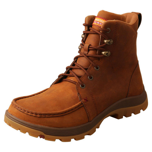 6" Work Oblique Toe Boot - Oiled Saddle MFSW001