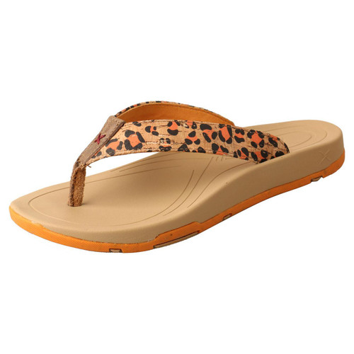 Sandal - Tan & Orange WSD0035