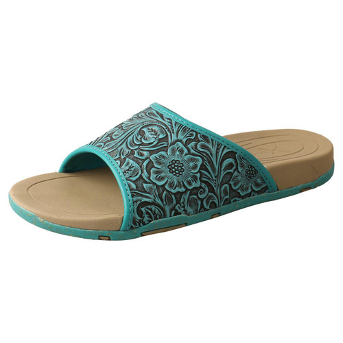 Sandal - Dark Teal & Teal WSD0036