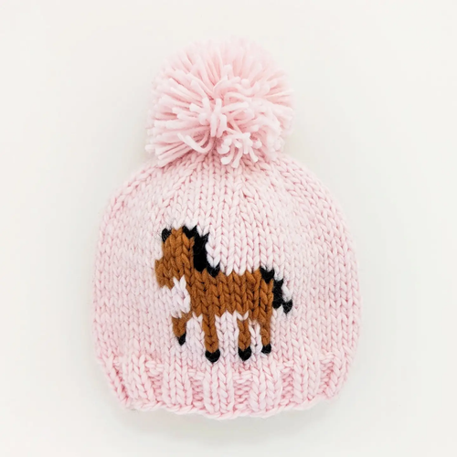 Pony Beanie Hat Blush For Baby & Kids