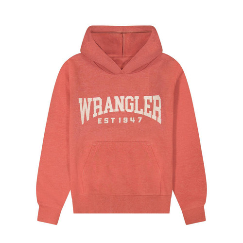 Wrangler® Boys Hoodie - Tandoori Spice Heather