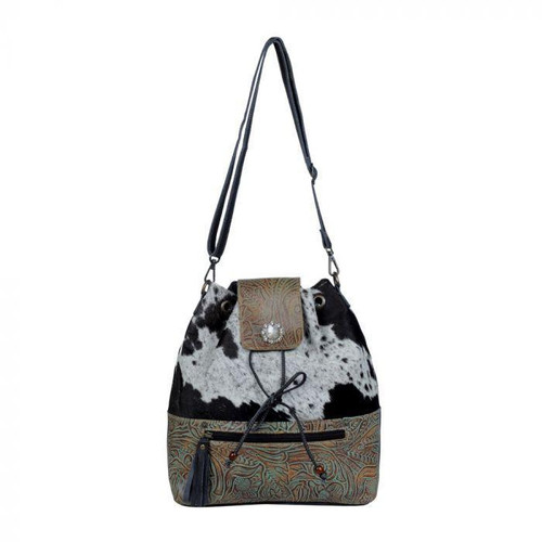 Myra Alpha Leather & Hair On Bag - S-3377