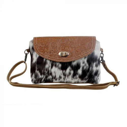 Myra Procrastination Leather & Hairon Bag - S-2978