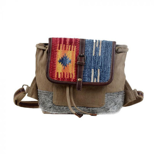 MYRA AMBER AND AZURE BACKPACK BAG - S-3052