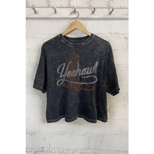 YEEHAW WASHED T SHIRT