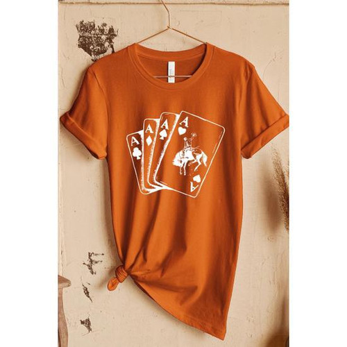 PUNCHY COWBOY PLAYING AUTUMN T SHIRT