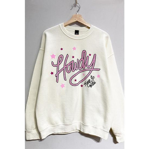 HOWDY KEEP IT WILD SWEATSHIRT