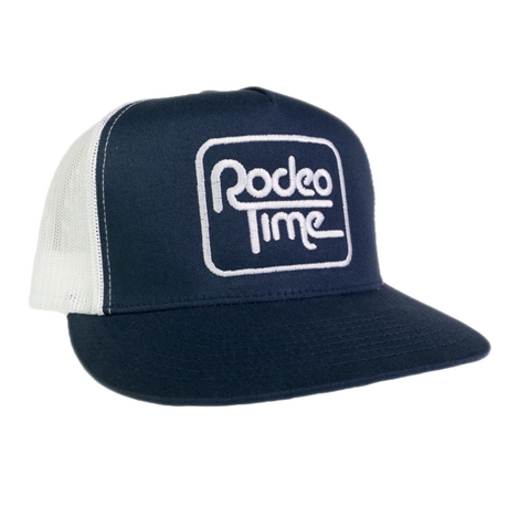 RODEO TIME WHITE MESHBACK