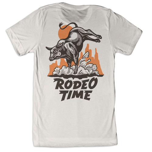 RODEO TIME ROPE T SHIRT