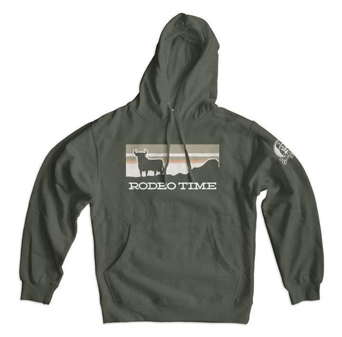 RODEO TIME SUNSET HOODIE GREEN