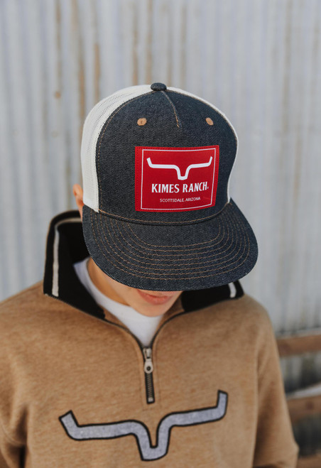 KIMES BLASTER TRUCKER - DENIM