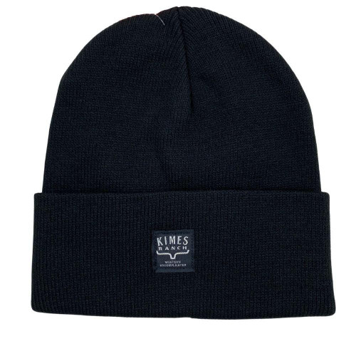 KIMES RANCH WORKDAY LABEL BEANIE - BLACK