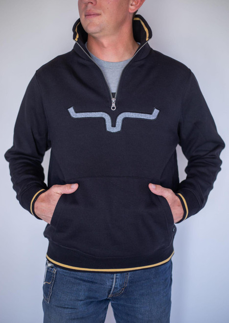 KIMES MEN'S FILMORE FLEECE - BLACK