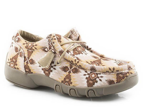 CHILLIN TAN AZTEC CANVAS  -  09-018-1791-2998 TA