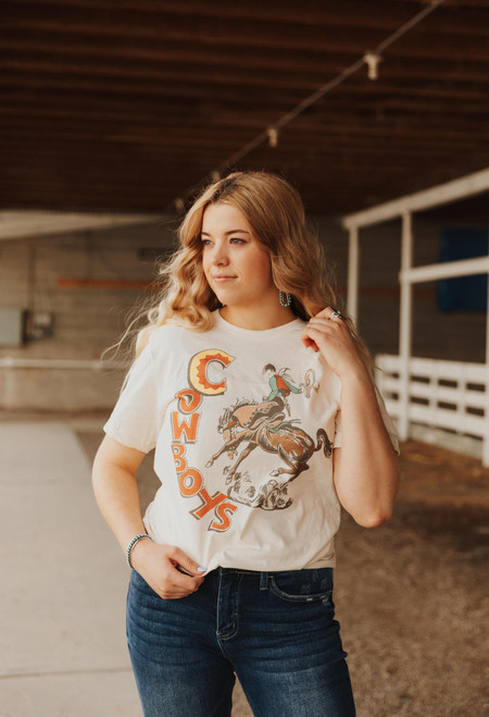 COWBOYS GRAPHIC T SHIRT