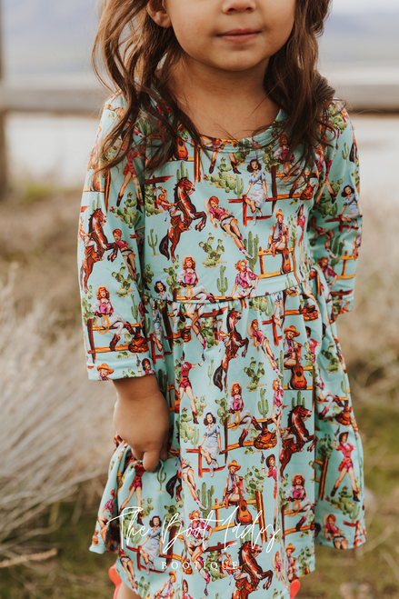 COWGIRL NELLIE GIRLS DRESS