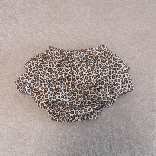 BABY RUFFLE BUMMIES - CHEETAH