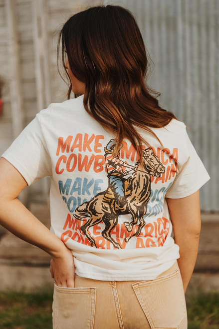 MAKE AMERICA COWBOY AGAIN T SHIRT