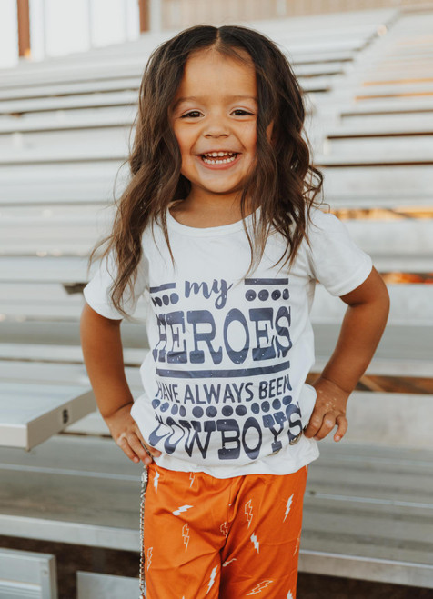 MY HEROS HAVE ALWAYS BEEN COWBOYS PANT SET