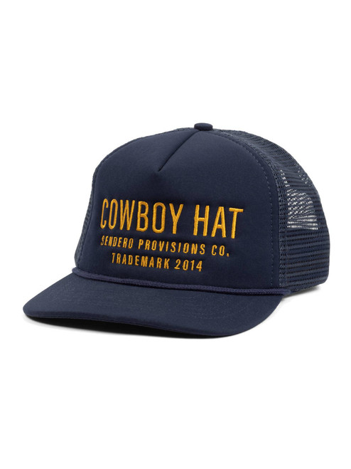 Sendero Provisions Company Cowboy Hat - Navy