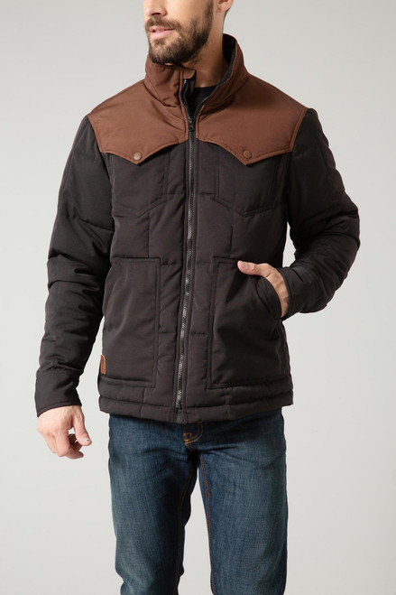 Kimes Men's Colt Jacket - Black/Brown