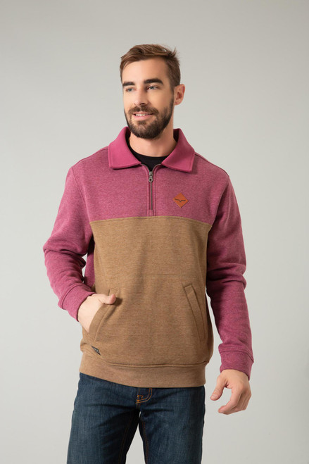 Kimes Men's Vintage Diamond Head Qz - Brown Heather