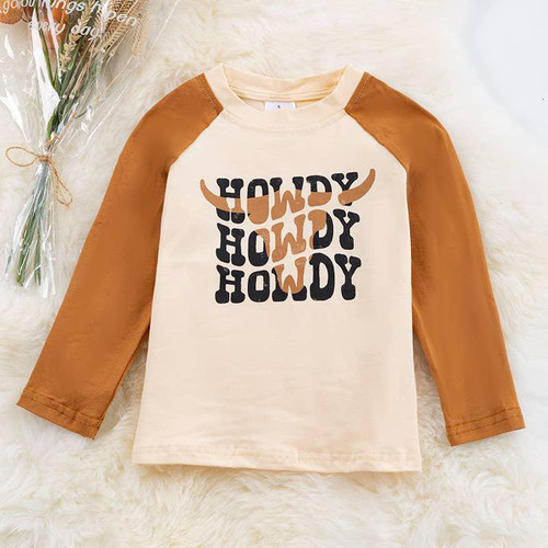 HOWDY SKULL LONG SLEEVE SWEATSHIRT