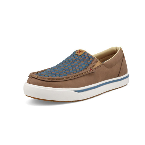 SLIP ON KICKS- TOASTED COCONUT & BLUE STEEL MCA0058