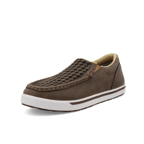 Slip-On Kicks - Taupe Grey & Black YCA0015