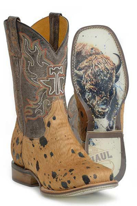 MENS FOOTWEAR   WIDE SQ TOE W/ OBVIOUS INSOLE AND SOLE  HAIRSTON,  BUFFALO SOLE  14-020-0077-0461