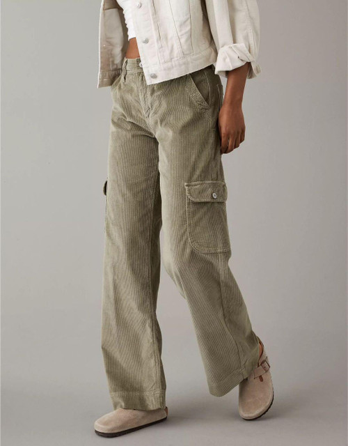 Casual Cargo Pants - Olive